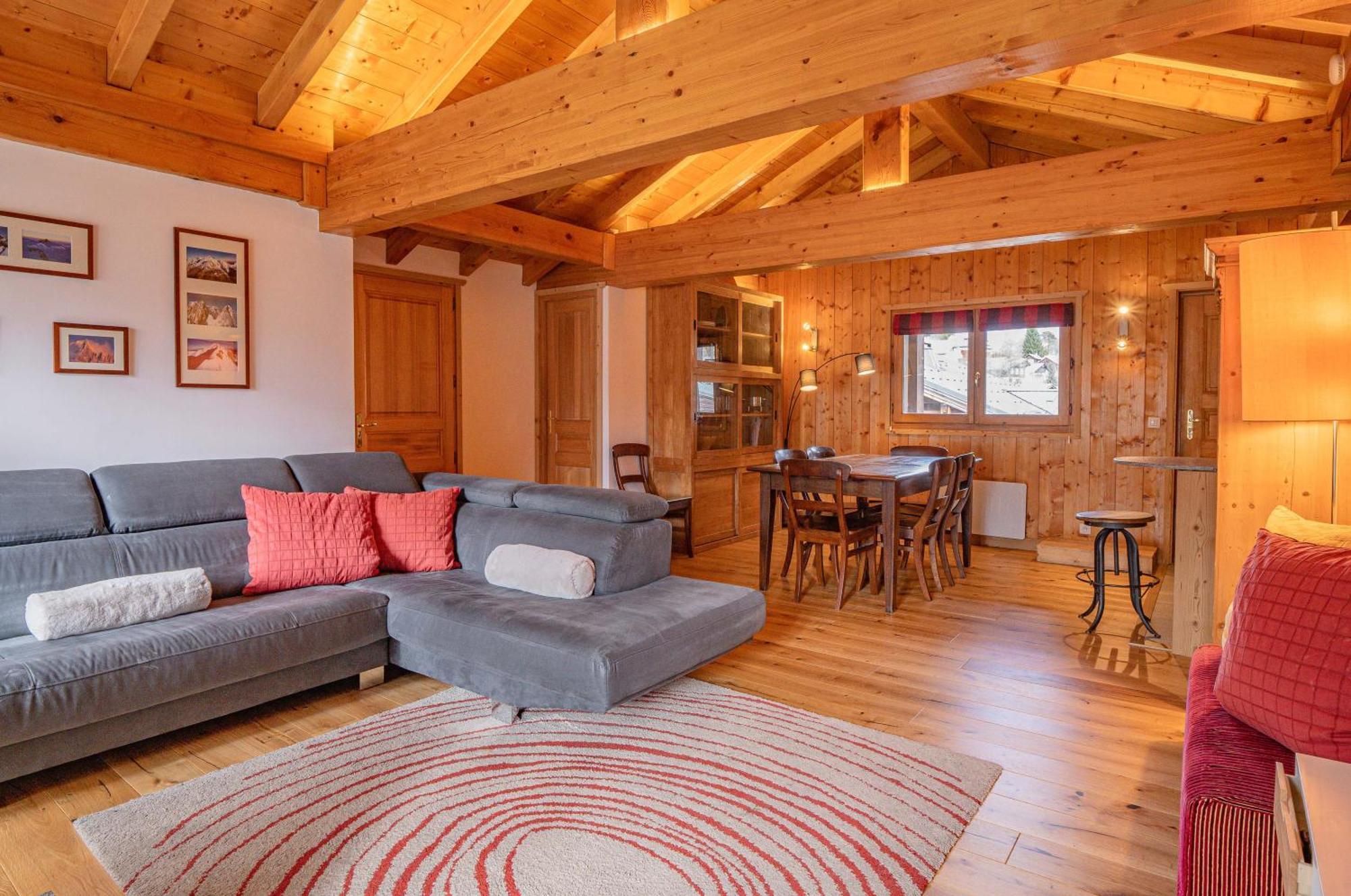 Apartment Capucin - A 3 Bedroom Chamonix Mountain Loft Buitenkant foto