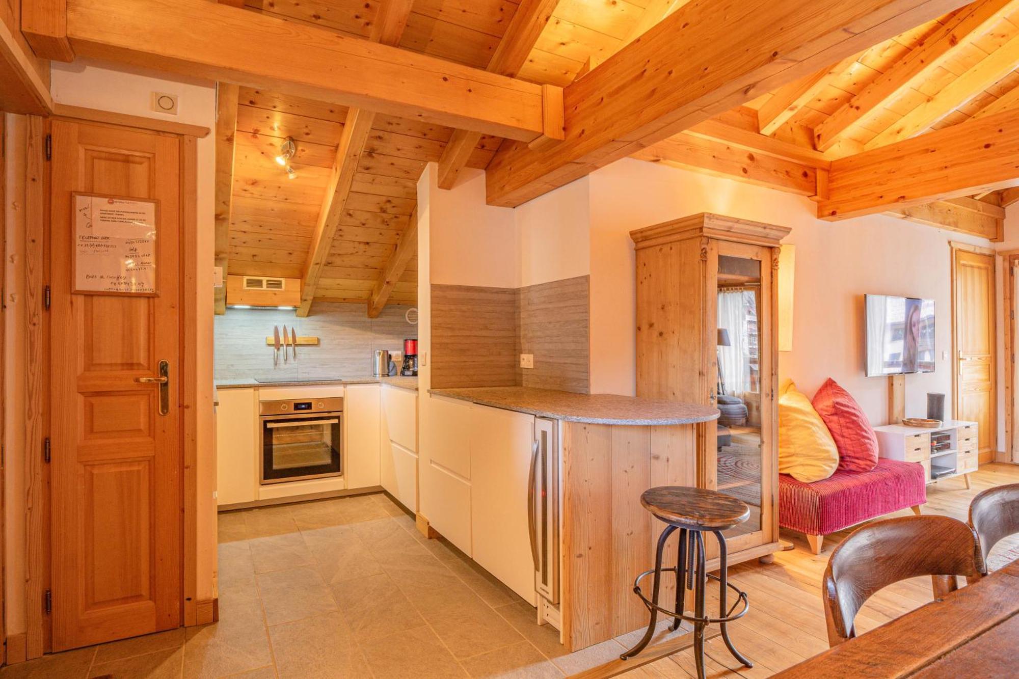 Apartment Capucin - A 3 Bedroom Chamonix Mountain Loft Buitenkant foto
