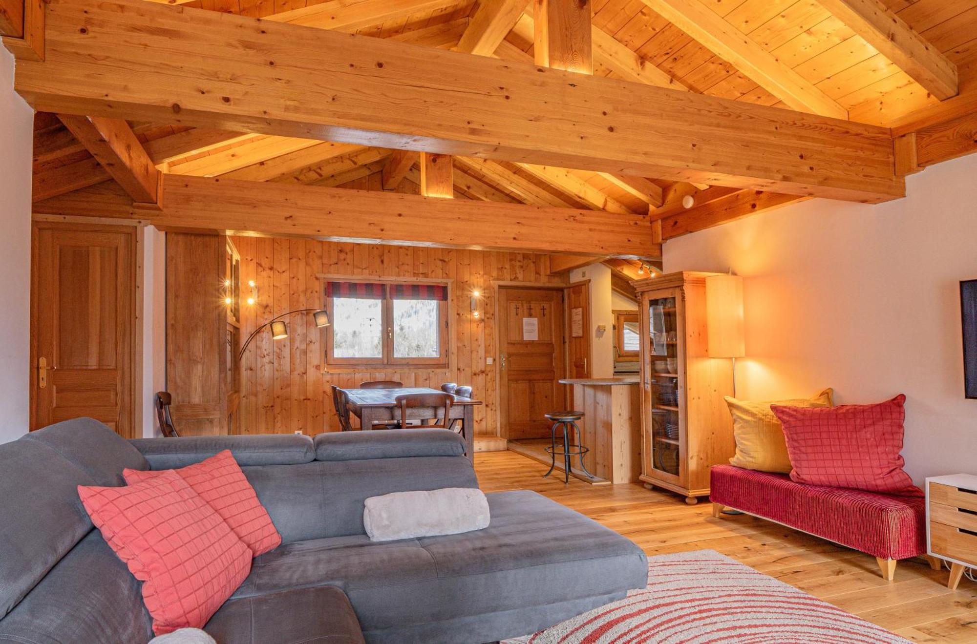 Apartment Capucin - A 3 Bedroom Chamonix Mountain Loft Buitenkant foto